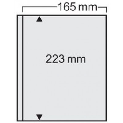 Compact transparent blad 1 ficka, 10-pack