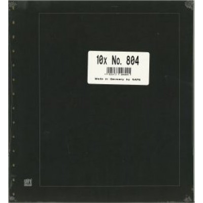 Dual Blanko svarta bakgrundsblad, 10-pack