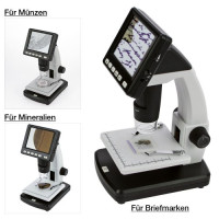 Digitalt mikroskop 10-500x med LED display