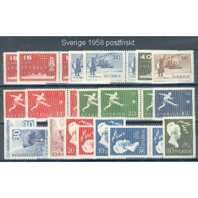 Sverige ** årgång 1958