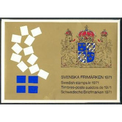 Sverige Postens årssats 1971