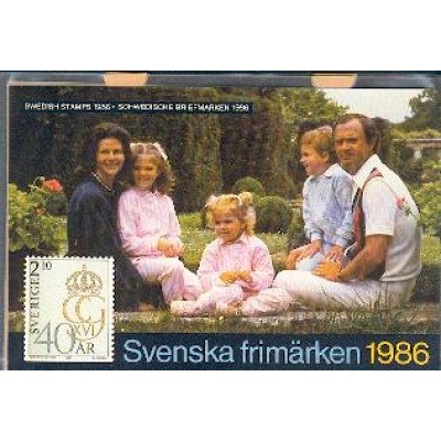 Sverige Postens årssats 1986