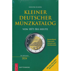 Battenberg mynt från 1871, Tyskland, Österrike, Schweiz