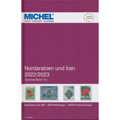 Michel UK 10.1 Nordarabien och Iran 2022/2023