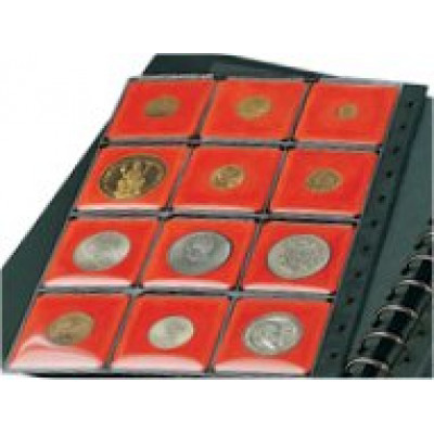 Coin myntblad med röda ramar