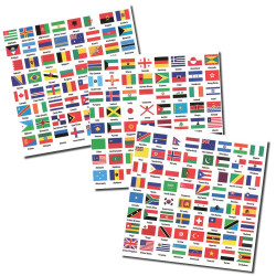 Flaggor från hela världen