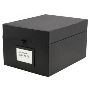 Black Edition box för instickskort i A6 format