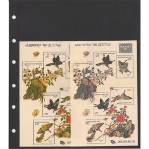 dubbelsidiga blad 1 fack, 10 pack